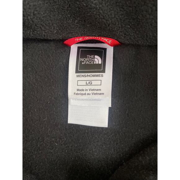 Men’s The North Face Black Fleece Quarter Zip Large - Picture 3 of 7